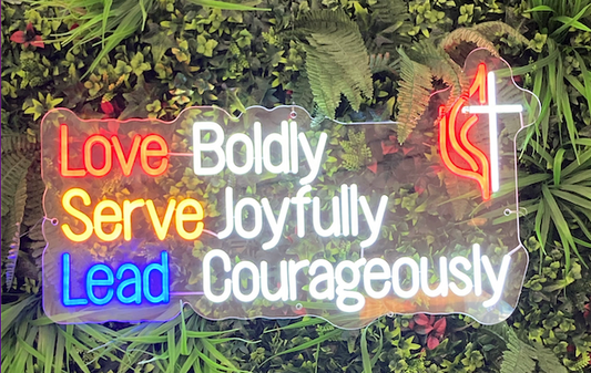 UMC Vision Neon Sign